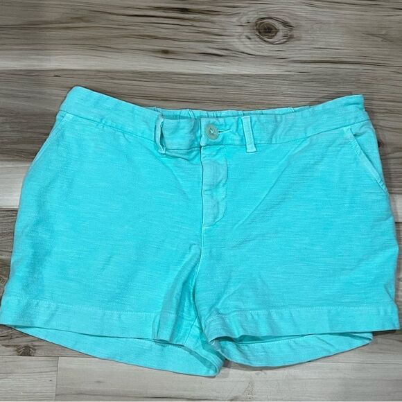 Chubbies Shorts Green Mojitos Flat Front Pockets Women’s 10 - Picture 1 of 4